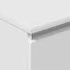 vidaXL Credenza Bianco Lucido 60x35x98,5 cm in Legno Compensato