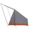 vidaXL Tenda da campeggio Grigio e arancione 282 x 225 x 154 cm
