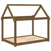 vidaXL Cuccia per Cani Ambra 111x80x100 cm in Legno Massello di Pino