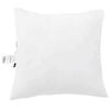 vidaXL Cuscino con cuscino 2 pcs Bianco 61 x 41 x 20 cm Poliestere