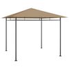 vidaXL Gazebo 3x3x2,7 m Grigio Talpa 180 g/m&sup2;