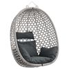 vidaXL Sedia a uovo sospesa senza supporto polyrattan