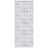 vidaXL Tenda a Rullo per Doccia 80x240 cm Quadrati