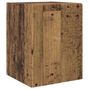 vidaXL Mobile TV da parete Legno vecchio 30 x 31 x 40 cm