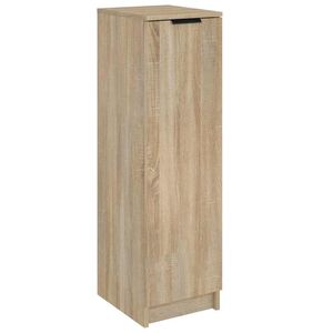 vidaXL Scarpiera Rovere Sonoma 30x35x100 cm in Legno Multistrato