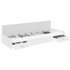 vidaXL Struttura del letto Bianco 80 x 200 cm Legno ingegnerizzato