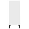 vidaXL Credenza Bianca 57x35x90 cm in Legno Multistrato