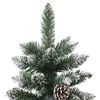 vidaXL Albero di Natale artificiale con 300 LED Verde 180 cm