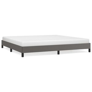 vidaXL Giroletto Grigio 200x200 cm in Similpelle