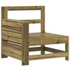 vidaXL Set Divani da Giardino 7 pz in Legno Impregnato di Pino