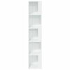 vidaXL Armadio Angolare Bianco 33x33x164,5 cm in Truciolato