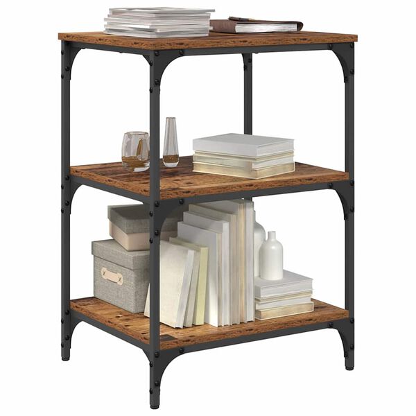 vidaXL Supporto per Stampante Legno vecchio 50 x 41 x 75 cm