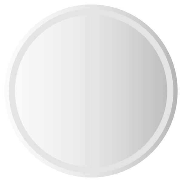vidaXL Specchio da Bagno LED 70 cm Rotondo