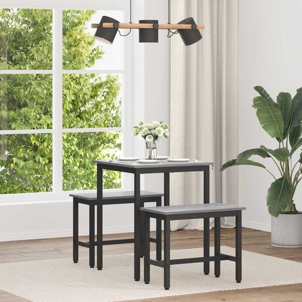 vidaXL Tavoli da pranzo METALLO