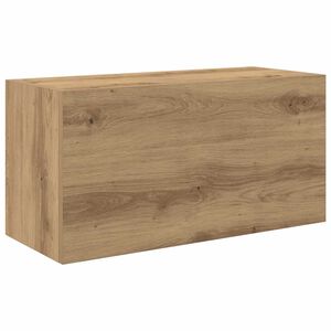 vidaXL Mobiletto da Bagno Rovere Artigianale 60x25x30 cm Truciolato