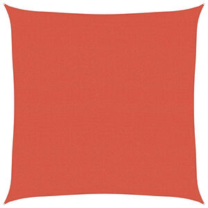 vidaXL Vela Parasole 160 g/m&sup2; Terracotta 6x6 m in HDPE