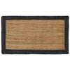 vidaXL Tappeti per area Grigio Scuro 60 x 110 cm Juta
