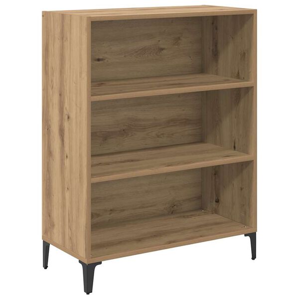 vidaXL Credenza Rovere artigianale 69,5 x 32,5 x 90 cm