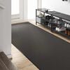 vidaXL Tappetino Antracite e Nero 120 x 350 cm Polipropilene e vinile