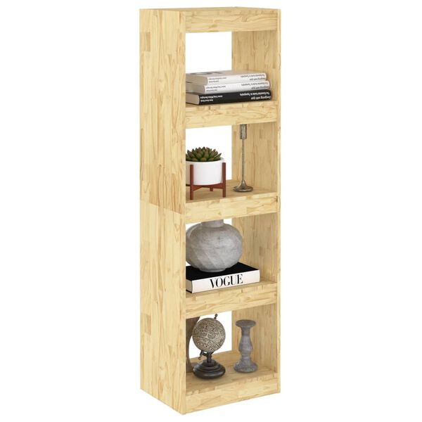 vidaXL Libreria/Divisorio 40x30x135,5 cm Legno Massello di Pino