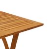 vidaXL Tavolo da Giardino 110x110x75 cm Legno Massello di Acacia