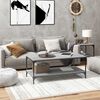 vidaXL Tavolino da Salotto Grigio Sonoma 80x50x40 cm Legno Multistrato