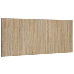 vidaXL Testiera Letto Rovere Sonoma 200x1,5x80 cm in Legno Multistrato