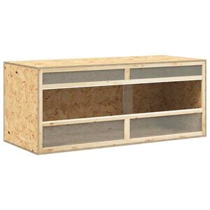 vidaXL Terrario in Legno Multistrato 120x50x50 cm