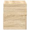 vidaXL Comodini a Muro 2 pz Rovere Sonoma 45x26x28,5 cm
