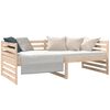 vidaXL Dormeuse senza Materasso 90x190 cm in Legno Massello di Pino