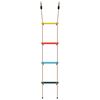 vidaXL Scala di Corda per Bambini con 4 Pioli Multicolore