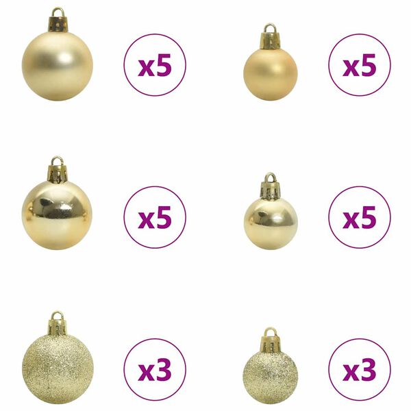 vidaXL Albero di Natale artificiale con 300 LED Verde 300 cm