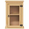 vidaXL Mobile Bagno a Parete Corona 45x27x64,5cm Legno Massello Pino