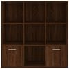 vidaXL Libreria Rovere Marrone 98x30x98 cm