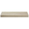 vidaXL Scaffali a Parete 4 pz Rovere 50x23x3,8 cm in MDF