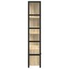 vidaXL Libreria Rovere Sonoma 80 x 30 x 155,5 cm Legno multistrato