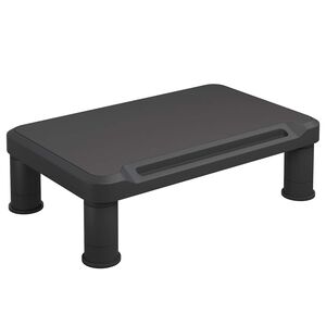 vidaXL Supporto per Monitor Nero 38x24x10,5 cm