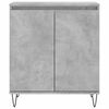 vidaXL Credenza Grigio Cemento 60x35x70 cm in Legno Multistrato