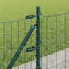 vidaXL Recinzione con Posto Verde 0,6 x 25 m Acciaio e PVC