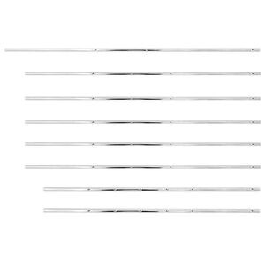 vidaXL Aste per Calcio Balilla 8 pz 15,9 mm