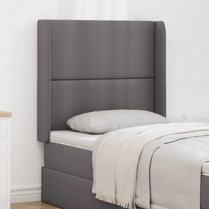 vidaXL Orecchia della Testata Grigio PVC