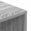 vidaXL Libreria Grigio Sonoma 34x31x112 cm in Legno Multistrato