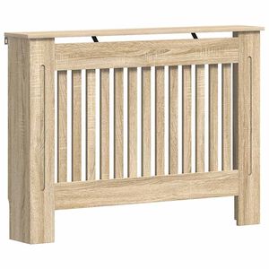 vidaXL Copertura per Radiatore 112x19x81,5 cm in Legno Multistrato