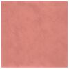 vidaXL Testiera da Parete 12 pcs Rosa Velluto