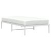 vidaXL Giroletto Metallo Bianco 107x203 cm