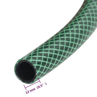 vidaXL Tubo d'Aria Verde 0,6" 10 m in PVC