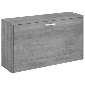 vidaXL Scarpiera Grigio Sonoma 80x24x45 cm in Legno Multistrato