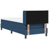 vidaXL Letto a molle con materasso Blu 200 x 80 cm Poliestere
