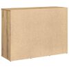 vidaXL Credenza Rovere Artigianale 88x30x64 cm in Legno Multistrato