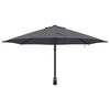 vidaXL Ombrello da giardino Antracite 248 x 248 x 148 cm